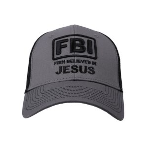 Hat – Grey/Black – FBI