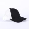 Trucker Hat with Cross Patch - Black & White - Swanson Christian Porducts