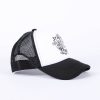Trucker Hat - "Strong & Courageous" Black & White - Swanson Christian Products