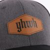 Hat - "YHWH" Grey & Black - Swanson Christian Products