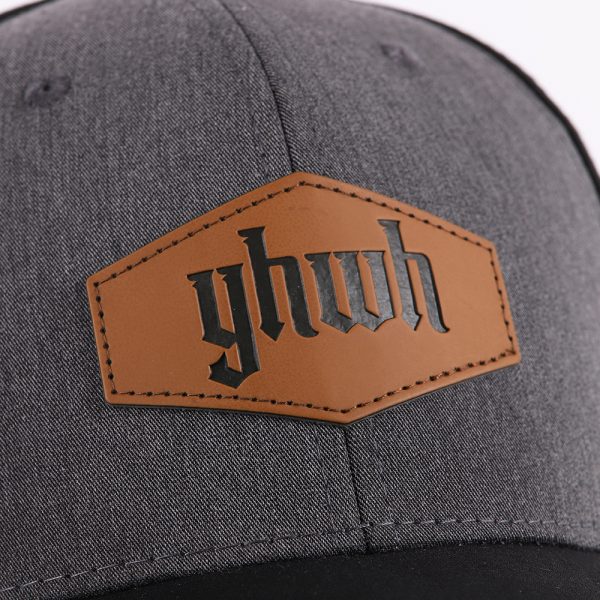 Hat - "YHWH" Grey & Black - Swanson Christian Products