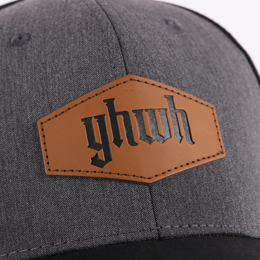 Hat - "YHWH" Grey & Black - Swanson Christian Products