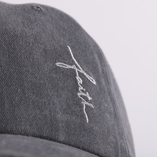 Hat - "Faith" Grey - Swanson Christian Products