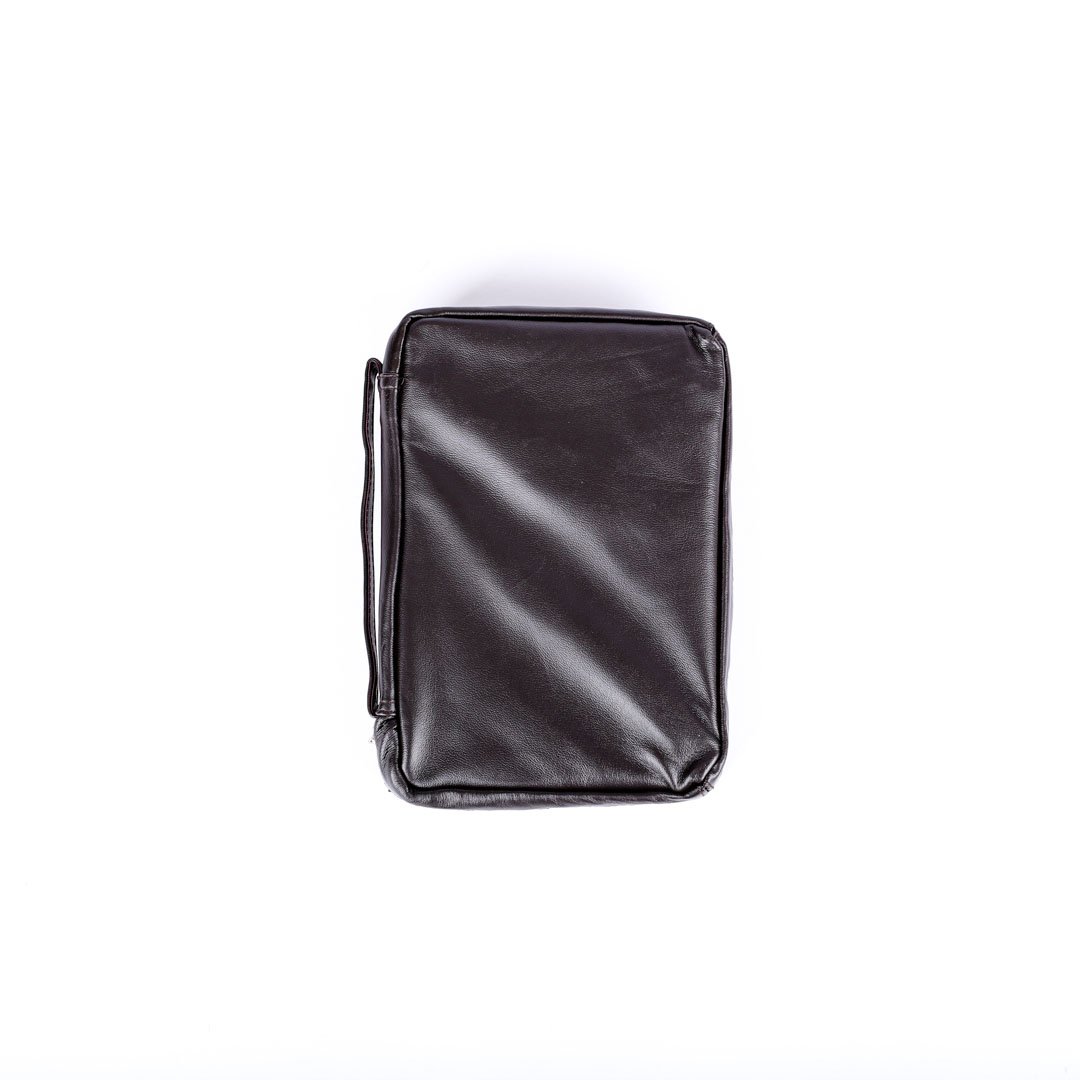 Bible Cover- Lambskin- Full Panel- Brown- Swanson Christian Products