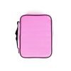 Bible Cover Canvas Colorful Black/Pink L- Swanson Christian Products