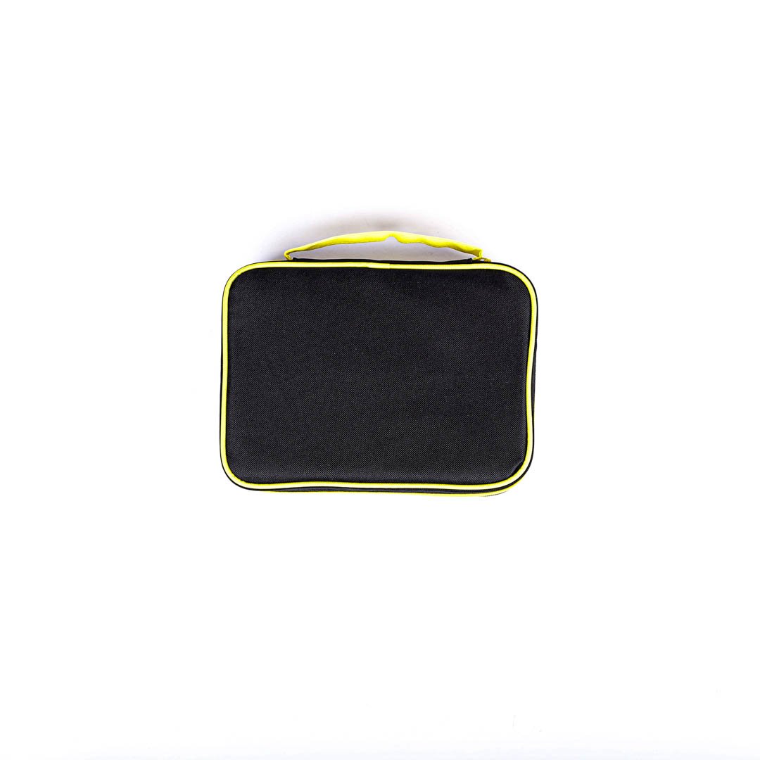 Bible Cover Canvas Colorful Black/Yellow M - Swanson Christian Products