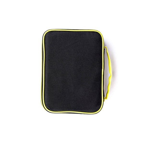 Bible Cover Canvas Colorful Black/Yellow L - Swanson Christian Products
