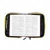 Bible Cover Canvas Colorful Black/Yellow L - Swanson Christian Products