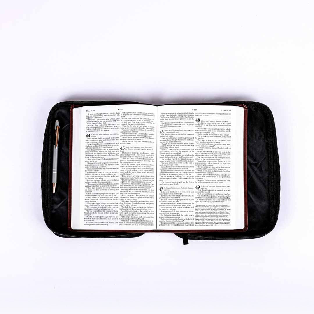 Bible Cover Canvas Trust In The Lord L- Swanson Christian Products