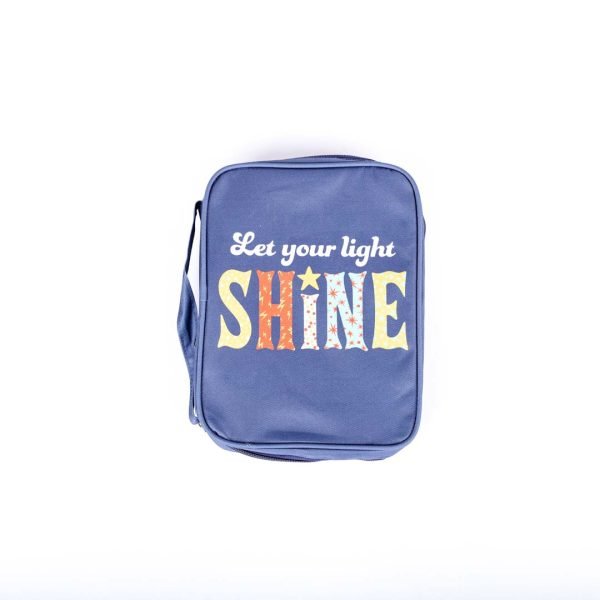 Bible cover- Imitation Leather-Let your light Shine- Swanson Christian Products