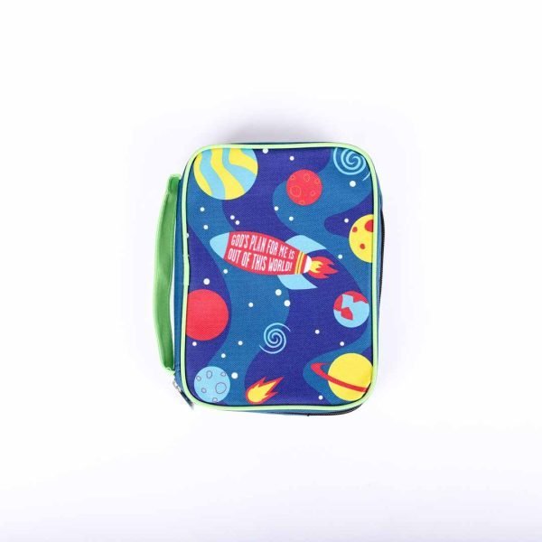 Bible cover- Imitation Leather-God's Plan For Me is Out of This World- Swanson Christian Products
