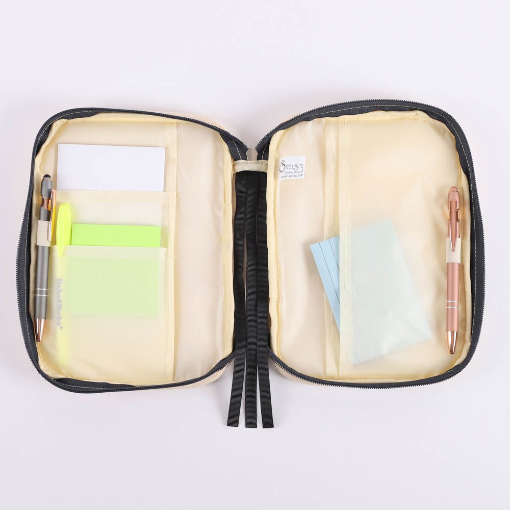 Canvas Bible Cover - Rainbows - L | Swanson Christian Products