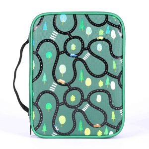 Canvas Bible Cover – Green Map – L