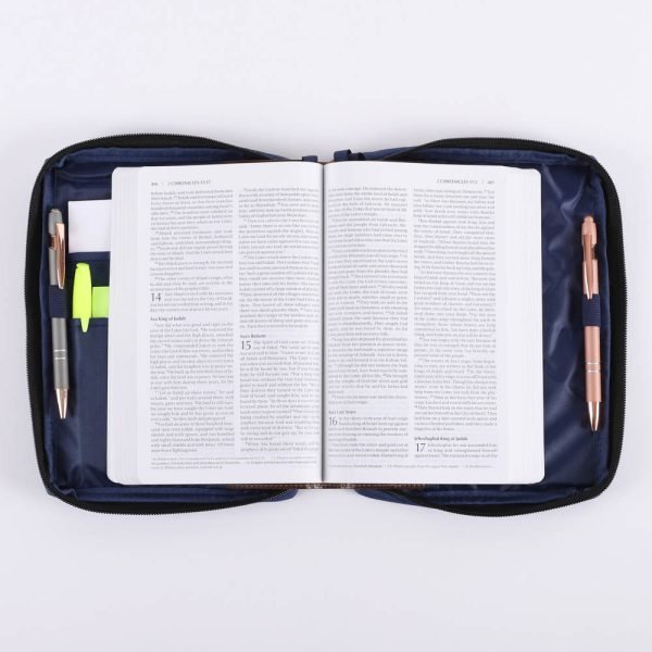 Canvas Bible Cover - Butterfly "Wonderful" - M | Swanson Christian Products