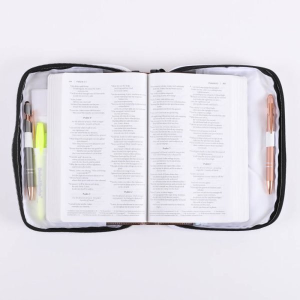 Canvas Bible Cover - Colorful Crosses - M | Swanson Christian Products