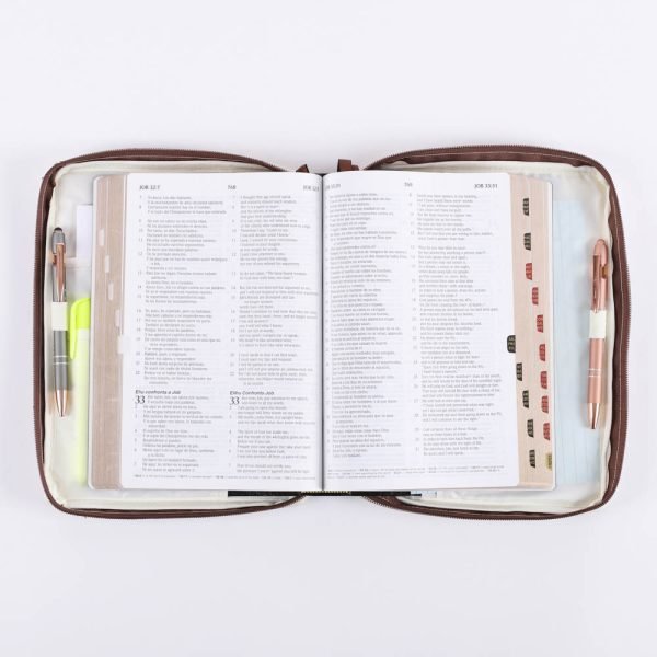 Canvas Bible Cover - Isaiah 40:8 Wildflowers - M | Swanson Christian Products