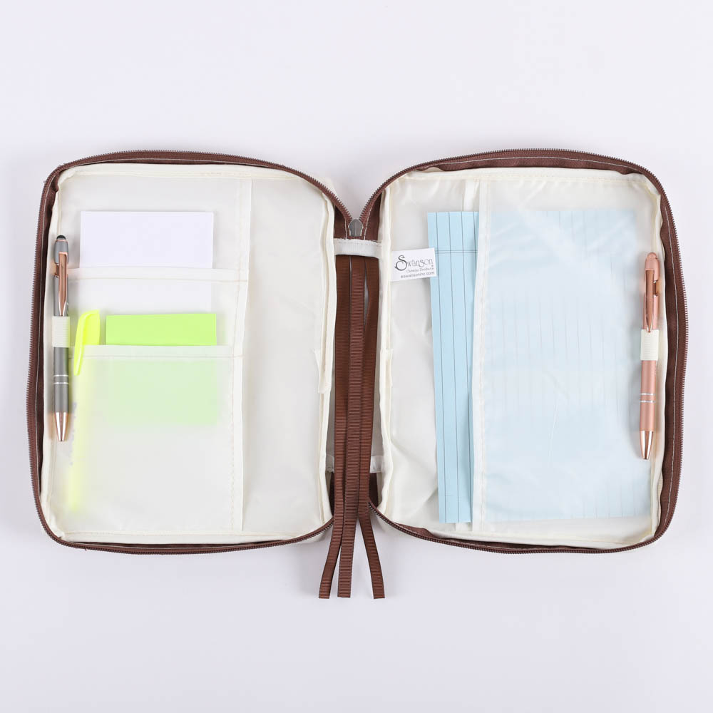 Canvas Bible Cover - Isaiah 40:8 Wildflowers - M | Swanson Christian Products