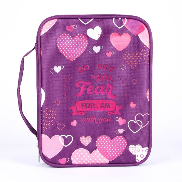Canvas Bible Cover - Do Not Be Afraid - L | Swanson Christian Products