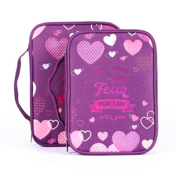 Canvas Bible Cover - Do Not Be Afraid - L | Swanson Christian Products