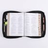 Canvas Bible Cover - Cross Patch - M | Swanson Christian Products