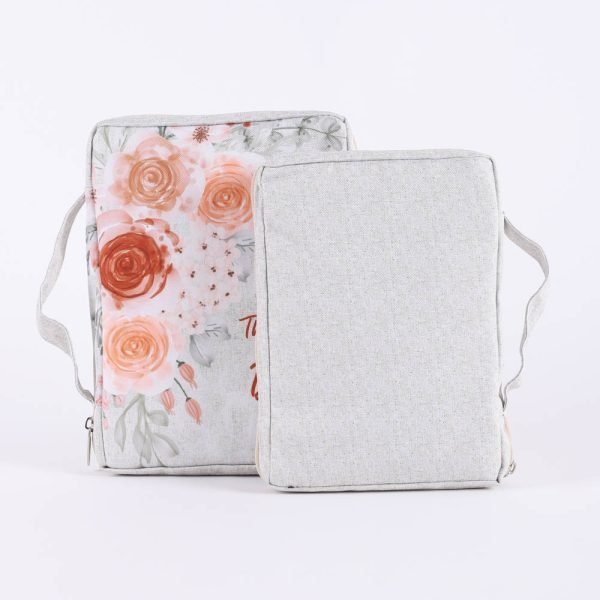 Canvas Bible Cover - Holy Bible Floral - L | Swanson Christian Products