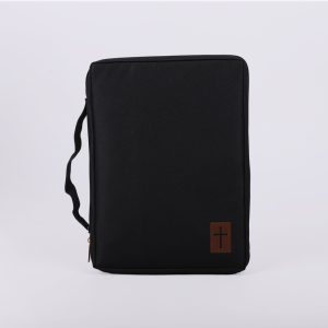 Bible Cover Canvas Cross Patch XL