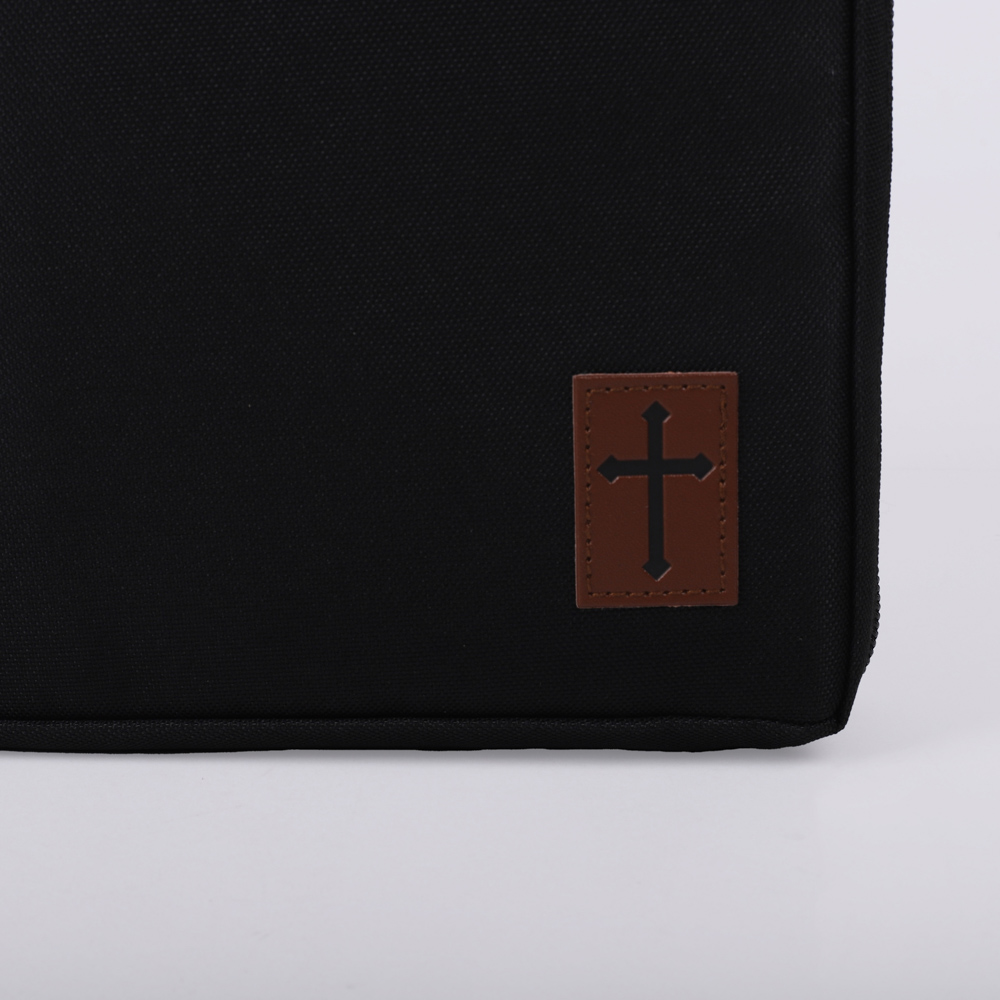 Bible Cover Canvas Cross Patch XL - Image 3