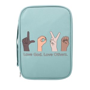 Bible Cover Love God Love Others M