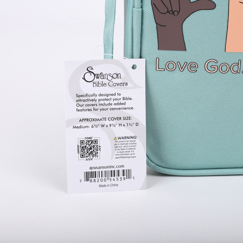 Bible Cover Love God Love Others M - Image 5