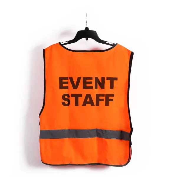 Safety Vest Even Staff Orange- Swanson Christian Products