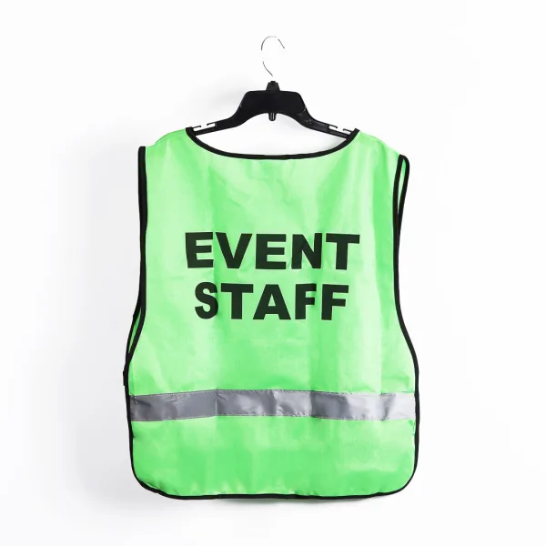 Safety Vest Event Staff Green- Swanson christian Products