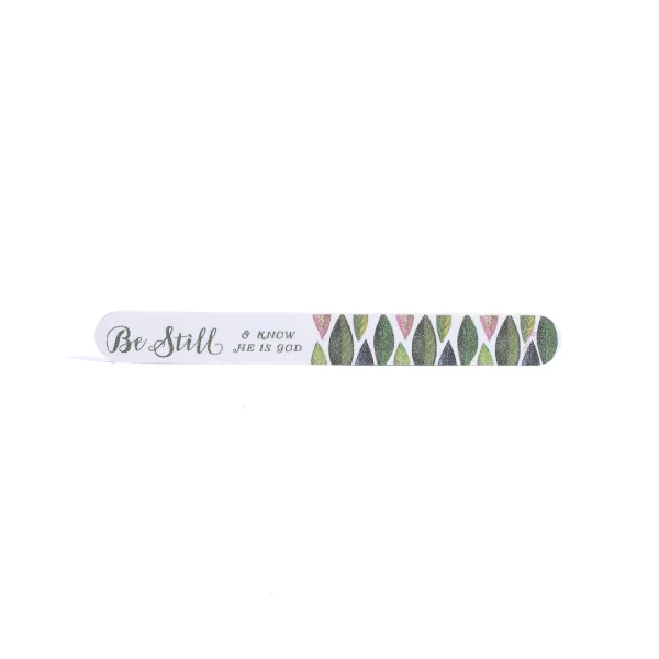 Nail File Be Still- Swanson Christian Products