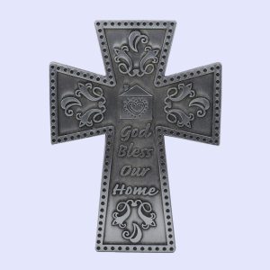 Wall Cross Bless Our Home