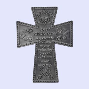 Wall Cross Baby Dedication