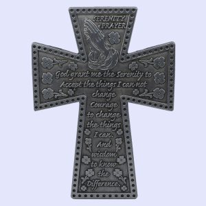 Wall Cross Serenity Prayer