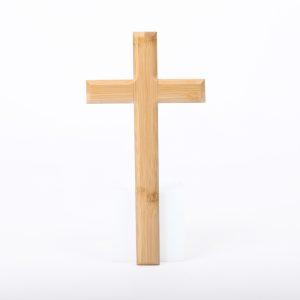 Wall Cross 10″ Bamboo