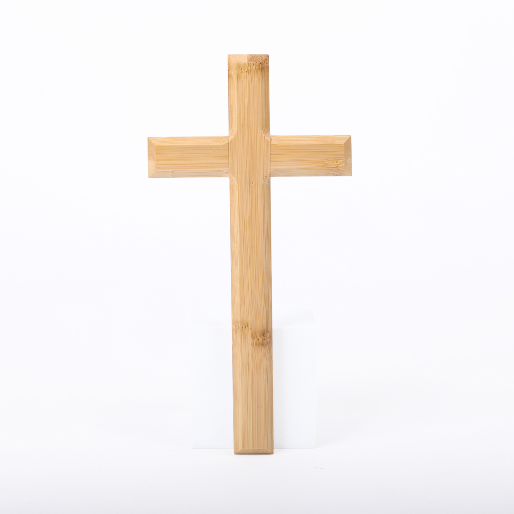 Wall Cross 10" Bamboo