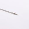 Necklace - Sterling Silver - Ornate Cross - 18" Silver with Gold - Swanson Christian Products