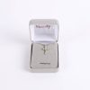 Necklace - Sterling Silver - Ornate Cross - 18" Silver with Gold - Swanson Christian Products