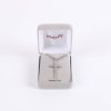 Necklace - Sterling Silver - Layered Cross of Nails - 24" Silver - Swanson Christian Products