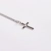 Necklace - Sterling Silver - Cross with Dove Cutout - 24" Silver - Swanson Christian Products