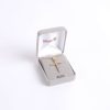 Necklace - Sterling Silver - Cross of Nails - 24" Gold with Silver - Swanson Christian Products