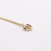 Necklace - Sterling Silver - Heart with Cross - 18" Gold - Swanson Christian Products