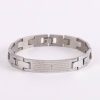 Bracelet - The Lord's Prayer - Stainless Steel - Silver - Swanson Christian Products