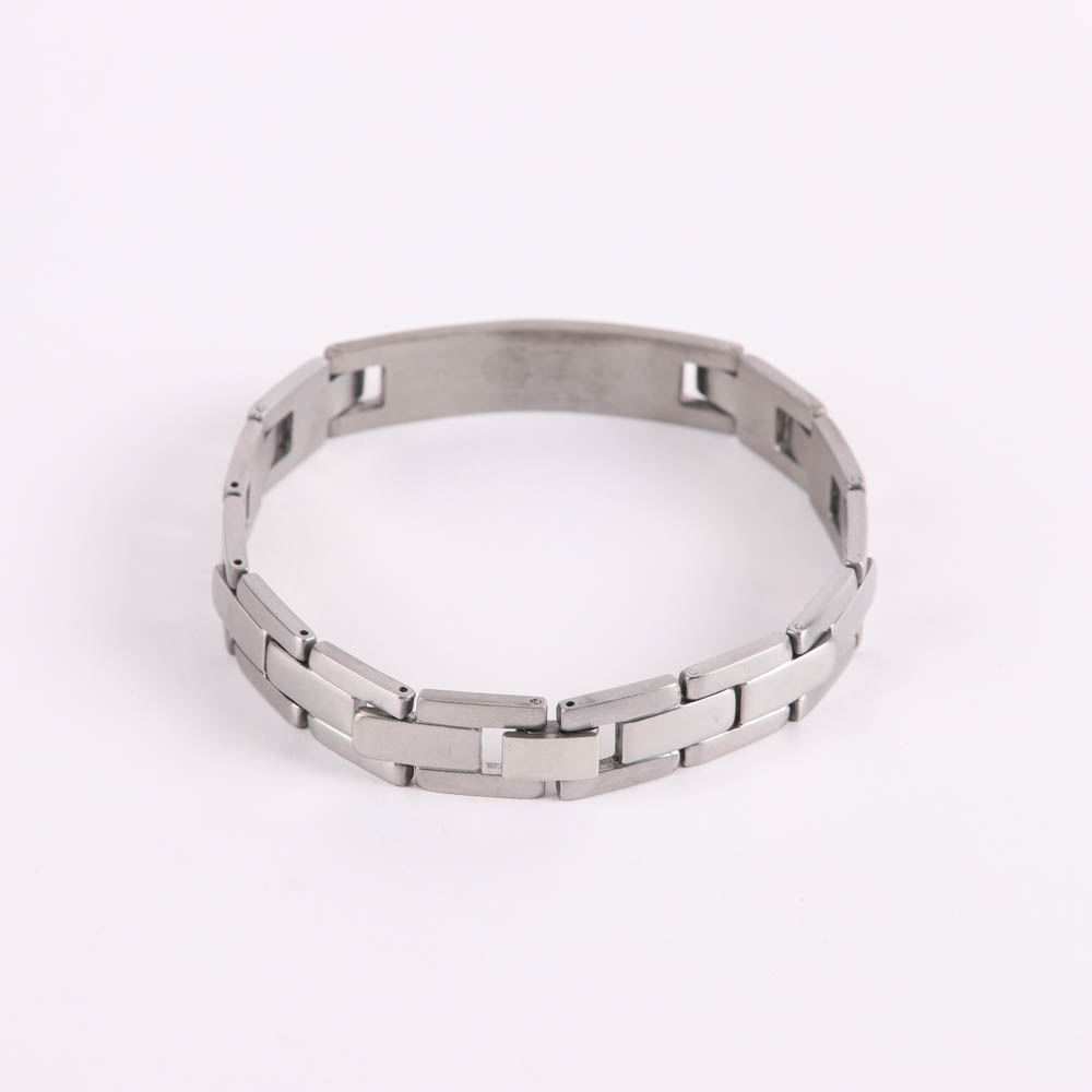 Bracelet - The Lord's Prayer - Stainless Steel - Silver - Swanson Christian Products