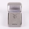 Necklace Crucifix - Small Silver - 16 | Swanson Christian Products