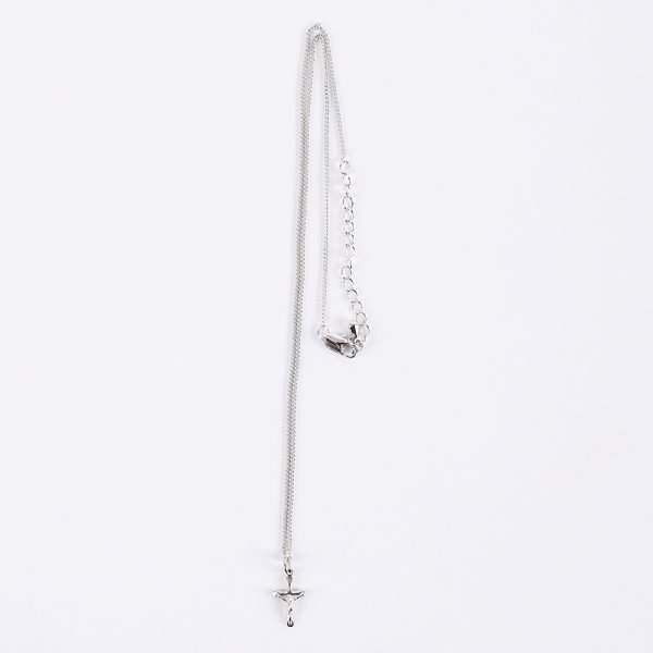 Necklace Crucifix - Small Silver - 16 | Swanson Christian Products
