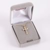Necklace Crucifix - Detailed Cross - Gold with Silver - 18 | Swanson Christian Products