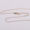 Necklace Crucifix - Detailed Cross - Gold with Silver - 18 | Swanson Christian Products