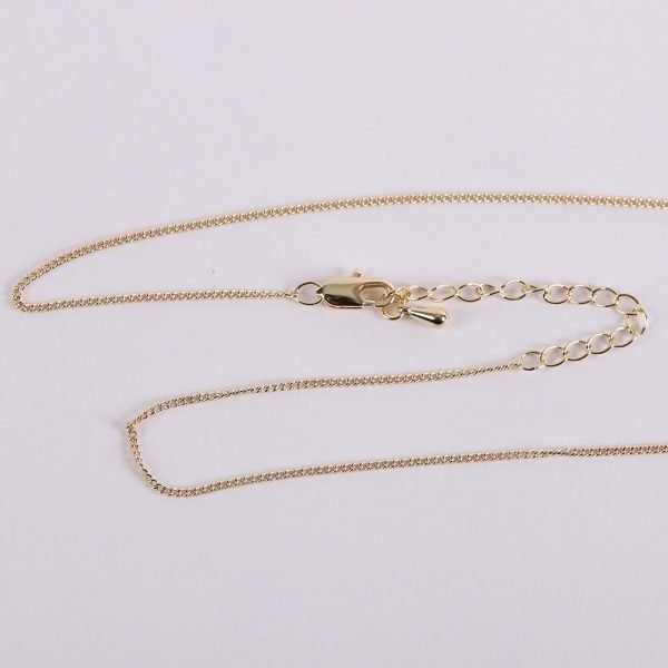 Necklace Crucifix - Detailed Cross - Gold with Silver - 18 | Swanson Christian Products